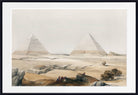 Pyramids of Giza, David Roberts Fine Art Print