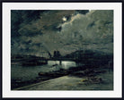 Frank Myers Boggs Print, Quay of the Seine, Paris, by Moonlight 