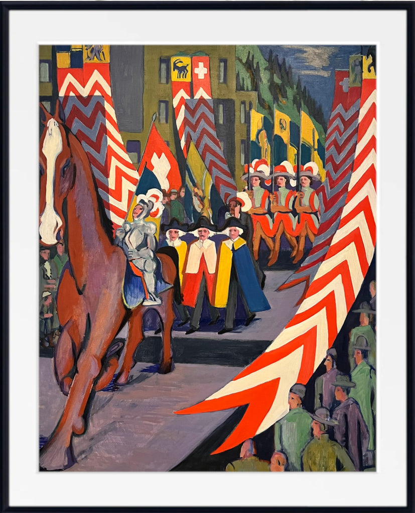 Quincentennial celebrations (1926) by Ernst Ludwig Kirchner