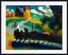 Wassily Kandinsky Print, Railway near Murnau (1909)