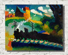 Wassily Kandinsky Print, Railway near Murnau (1909)