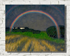 Franz Stuck Print, Rainbow landscape (1927)