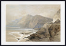 Ras-el Abiad, coast of Syria, David Roberts Fine Art Print