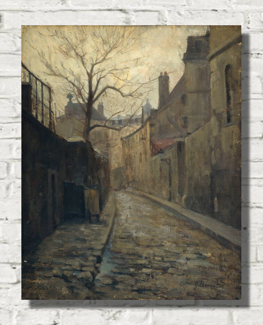 Germain Bonneton Print, Rataud Street (1900)