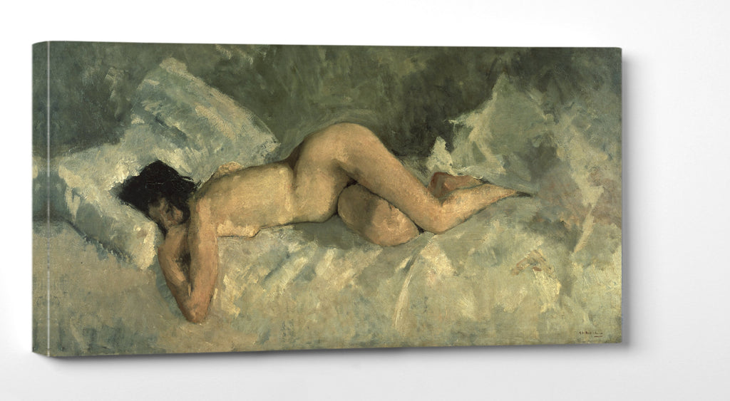 Reclining Nude (1887),  George Hendrik Breitner