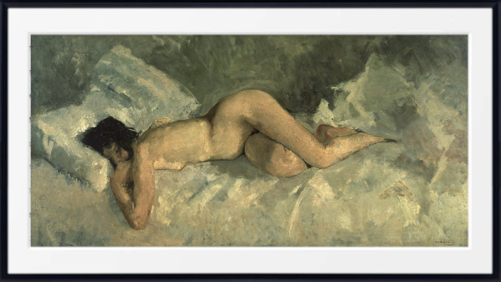 Reclining Nude (1887),  George Hendrik Breitner