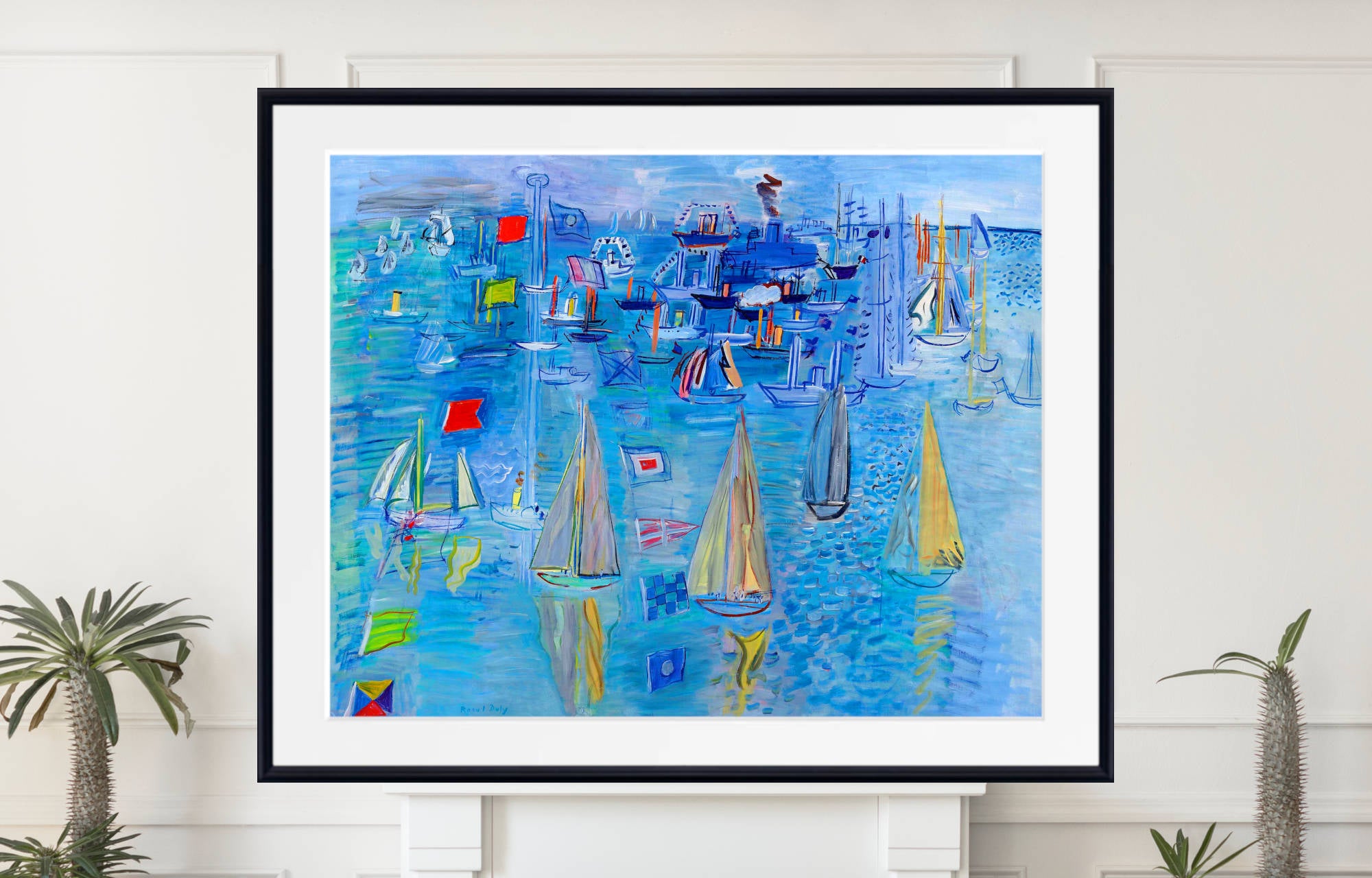 Cowes Regatta (1930) by Raoul Dufy