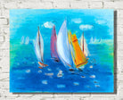 Six-Meter Regattas by Raoul Dufy