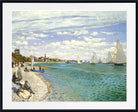 Claude Monet Fine Art Print, Regatta at Sainte-Adresse