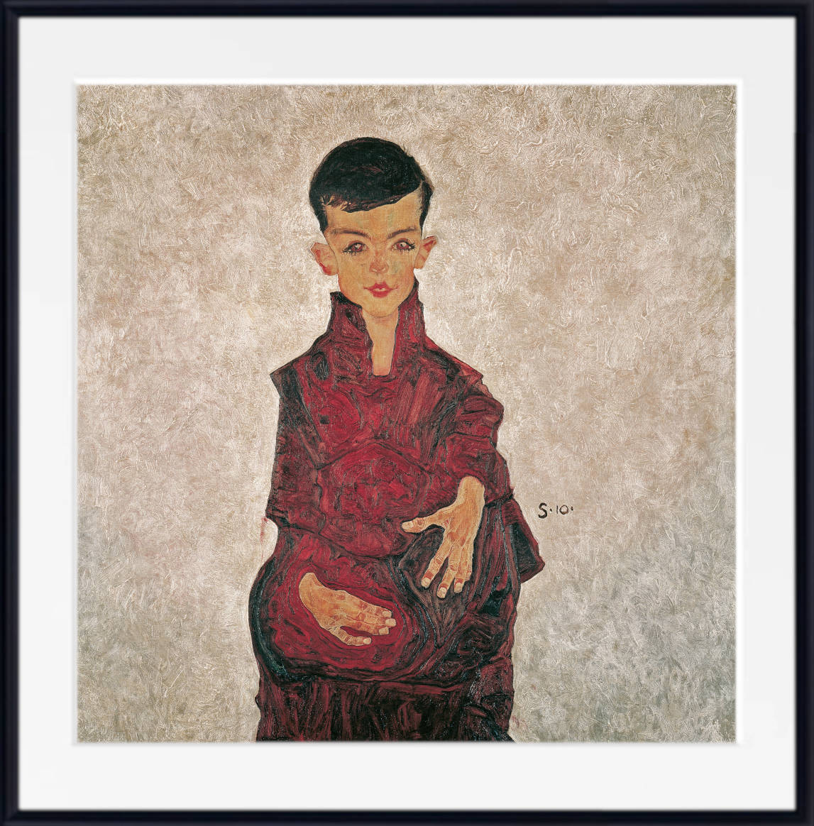 Egon Schiele Print, Reinerbub (portrait of Herbert Reiner)