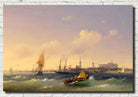 Ivan Aivazovsky Print, Reval (Tallinn)