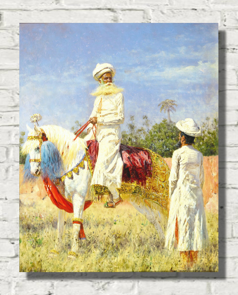 Rider in Jaipur (ca 1880) by Vasily Vereshchagin