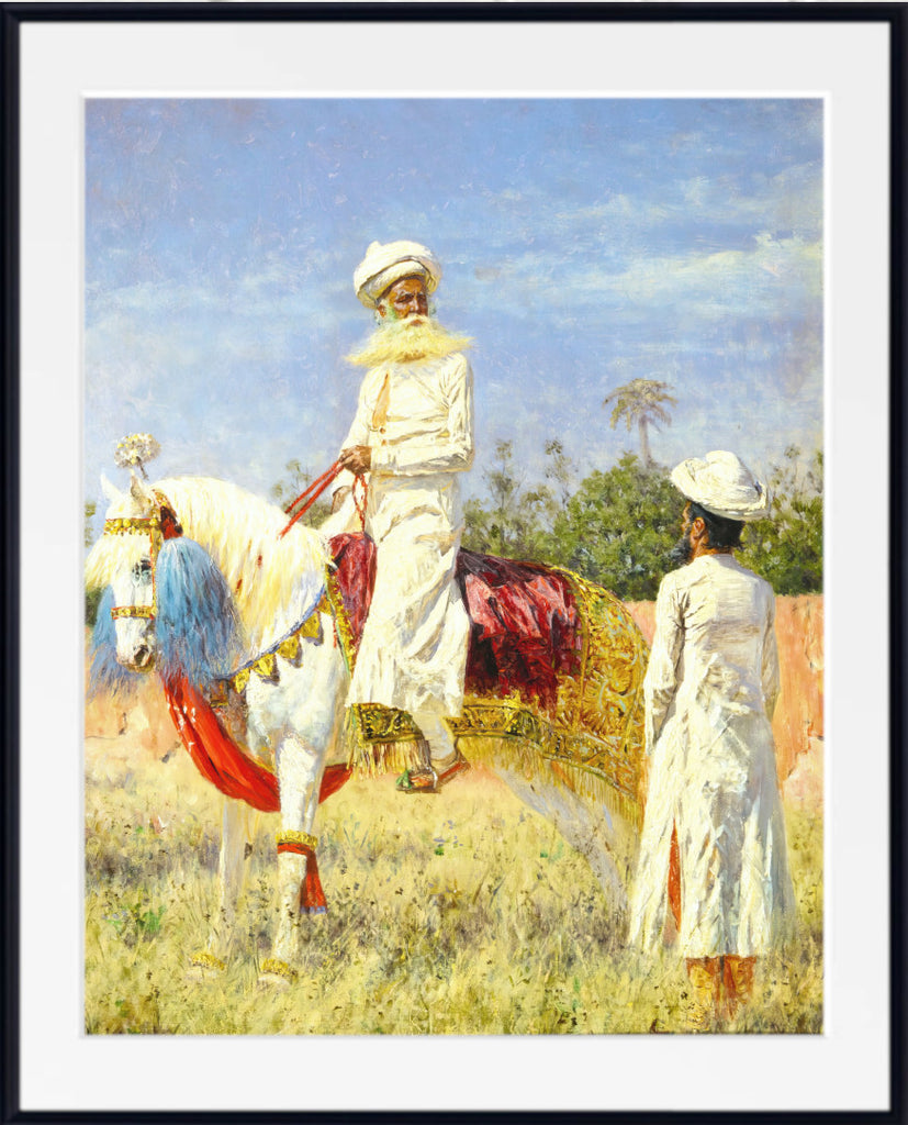 Rider in Jaipur (ca 1880) by Vasily Vereshchagin