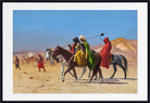 Jean-Léon Gérôme Print, Riders Crossing the Desert (1870)