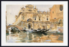 John Singer Sargent Fine Art Print, Rio dei Mendicanti, Venice