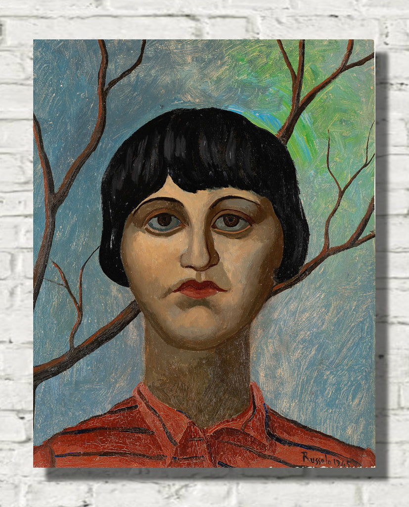 Luigi Russolo, Portrait of Lina Zaquini (1945)