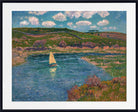 Henry Moret Print, Pont Aven River, Finistère (1899)