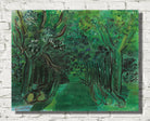 Road in the forest (circa 1930) by Raoul Dufy