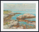 Frederick Childe Hassam Print : Rocks At Appledore, Morning (1909)