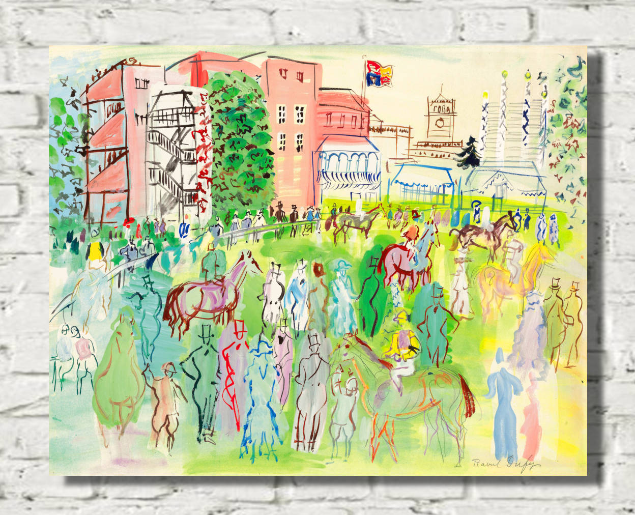 Royal Ascot by Raoul Dufy