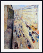 Edvard Munch Fine Art Print, Rue de Rivoli