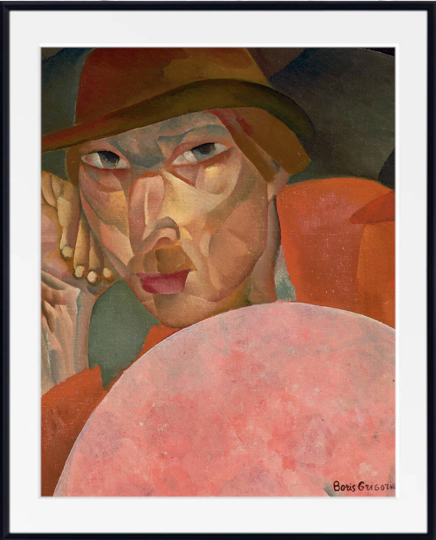 Boris Grigoriev Print, Russian muzhik