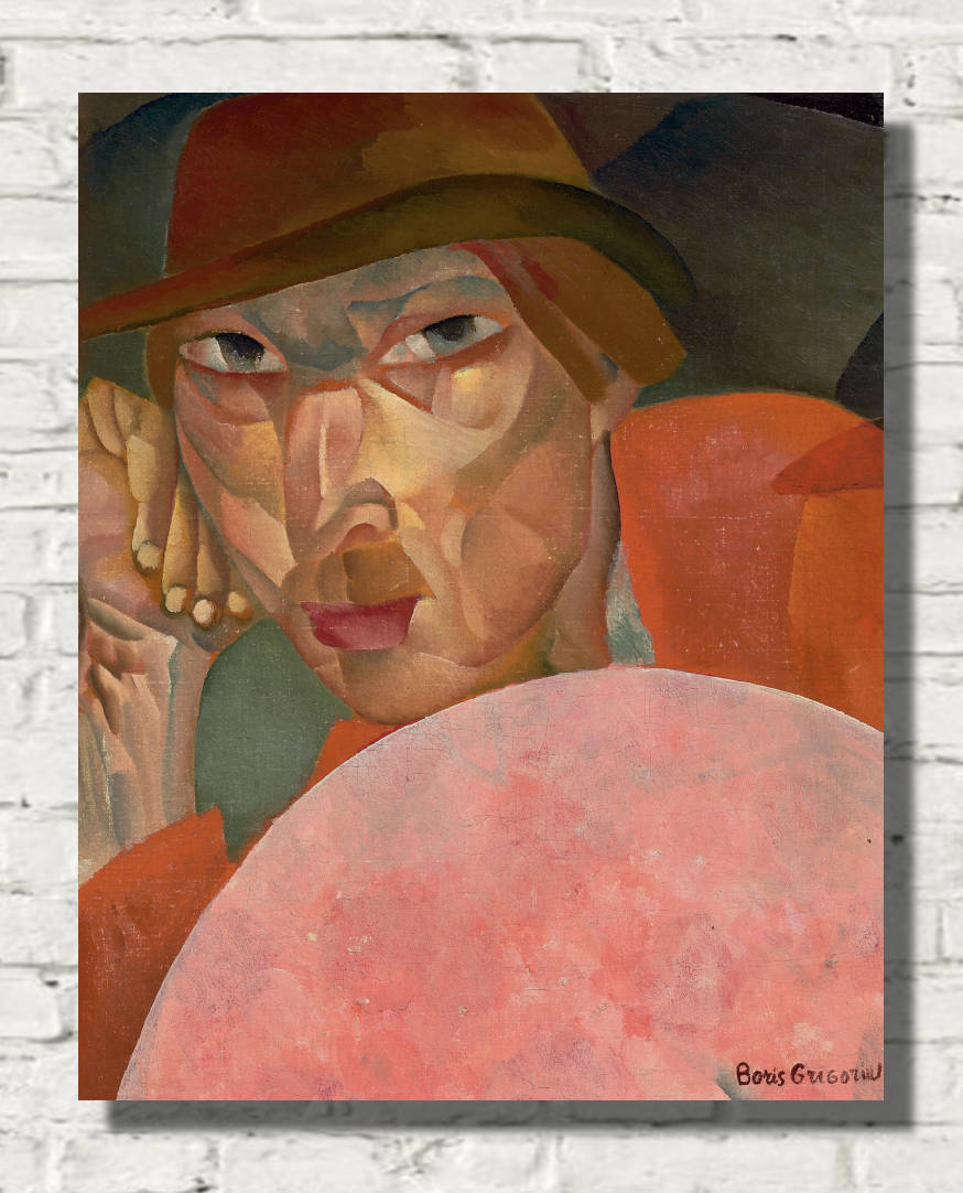 Boris Grigoriev Print, Russian muzhik