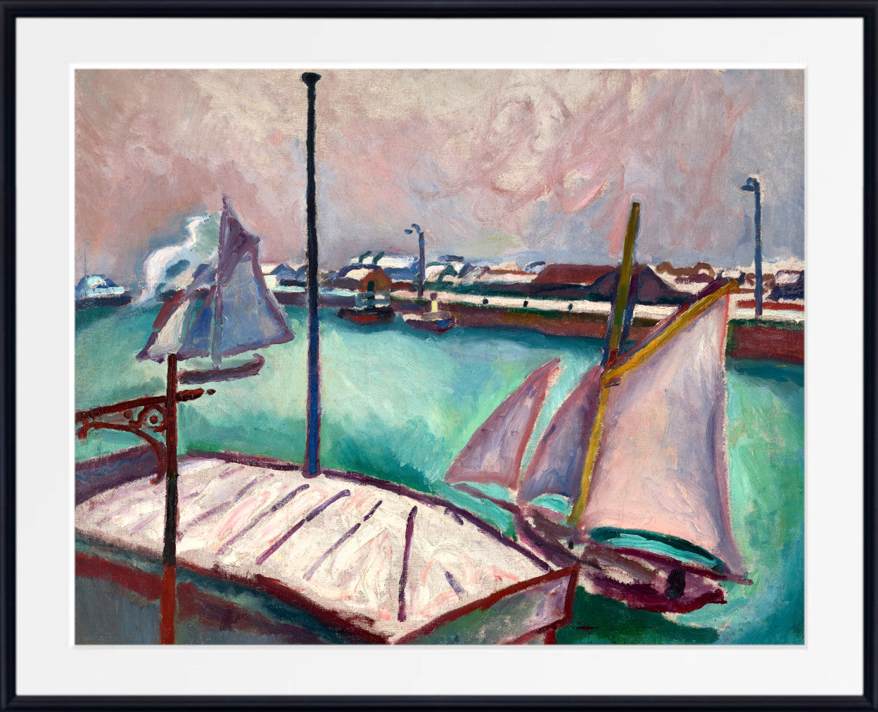 Sailboats (1906) by Raoul Dufy