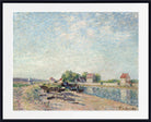 Alfred Sisley Print, Saint-Mammès, Loing Canal (1885)