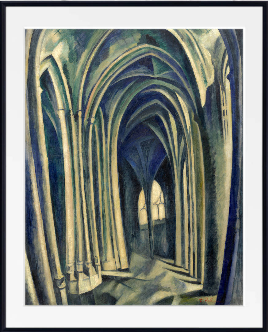 Robert Delaunay Fine Art Print, Saint-Séverin No.3