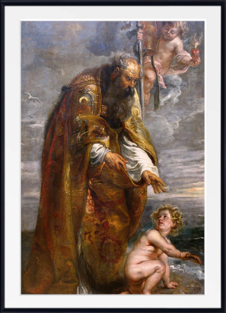 Saint Augustine, Peter Paul Rubens