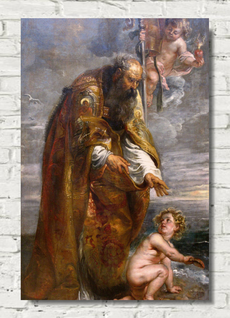 Saint Augustine, Peter Paul Rubens
