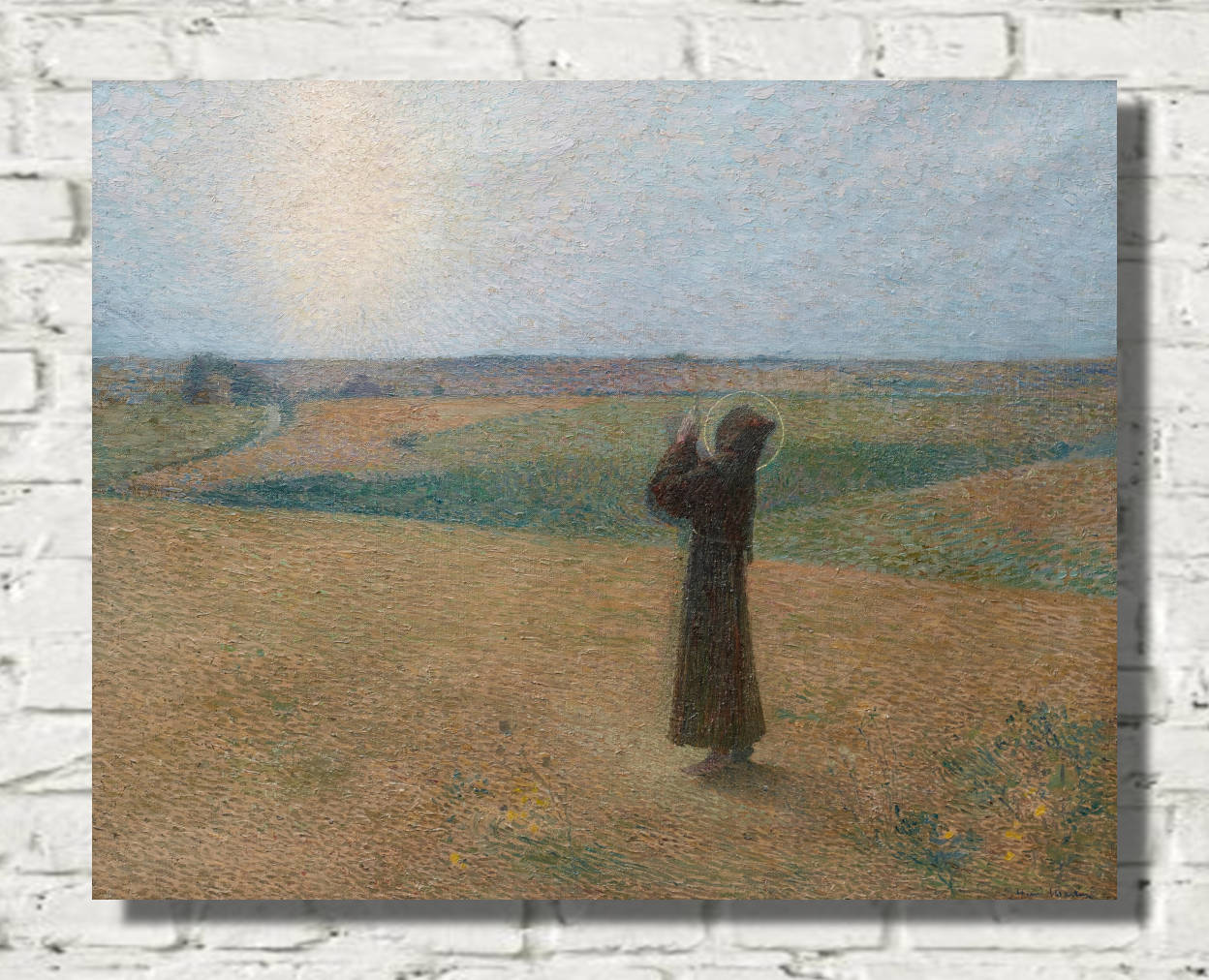 Henri Martin Print, Saint Francis of Assisi