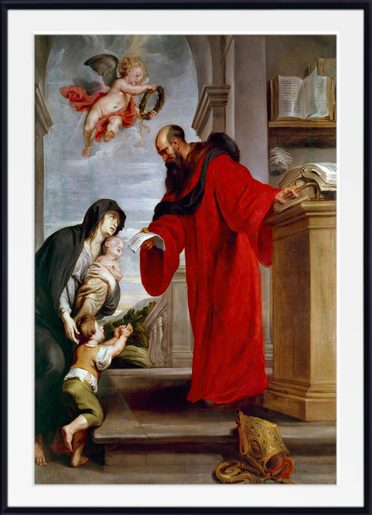 Saint Ives of Treguier, Patron of Lawyers, Defender of Widows and Orphans, Peter Paul Rubens