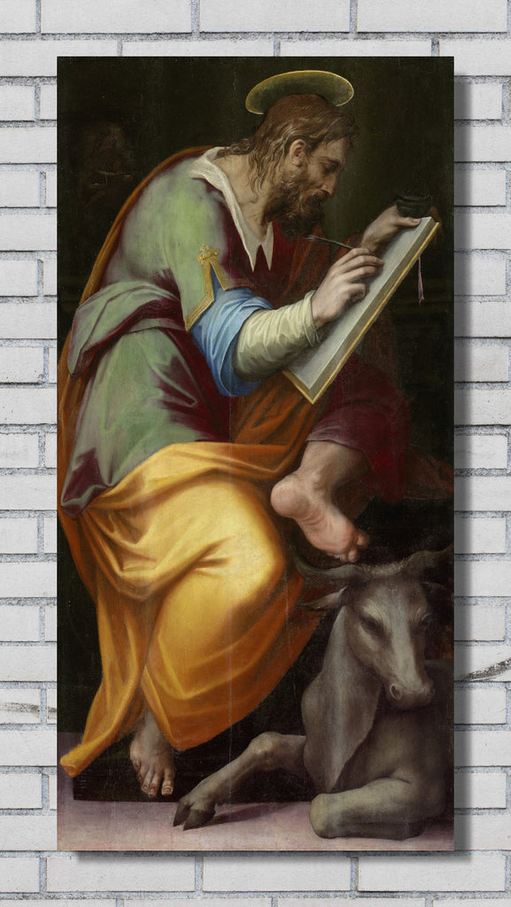 Saint Luke (1571) by Giorgio Vasari