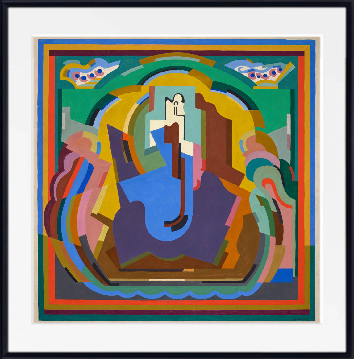 Image of Composition, Madonna and Child, 1930 (oil & tempera