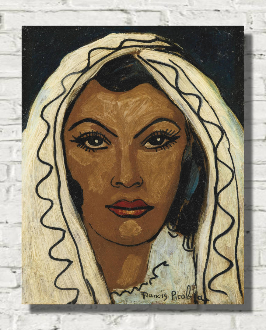 Francis Picabia Print, Woman's Face