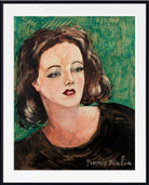 Francis Picabia Print, Untitled Portrait (1940)