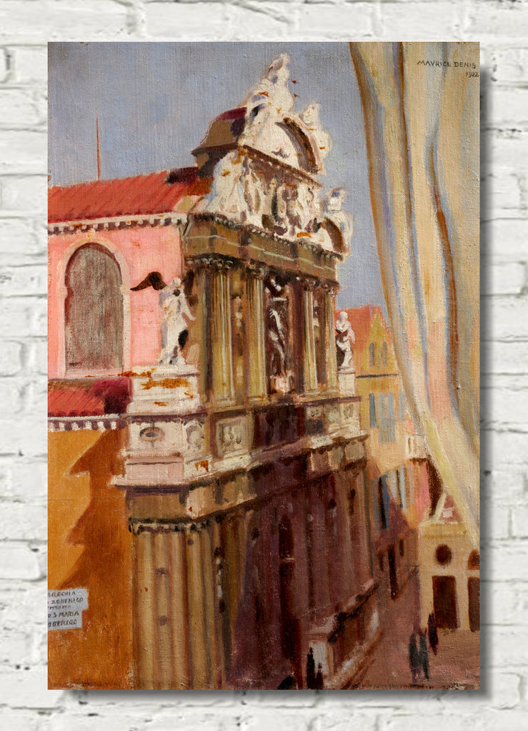Santa Maria Zobenigo, Venice (1922) by Maurice Denis