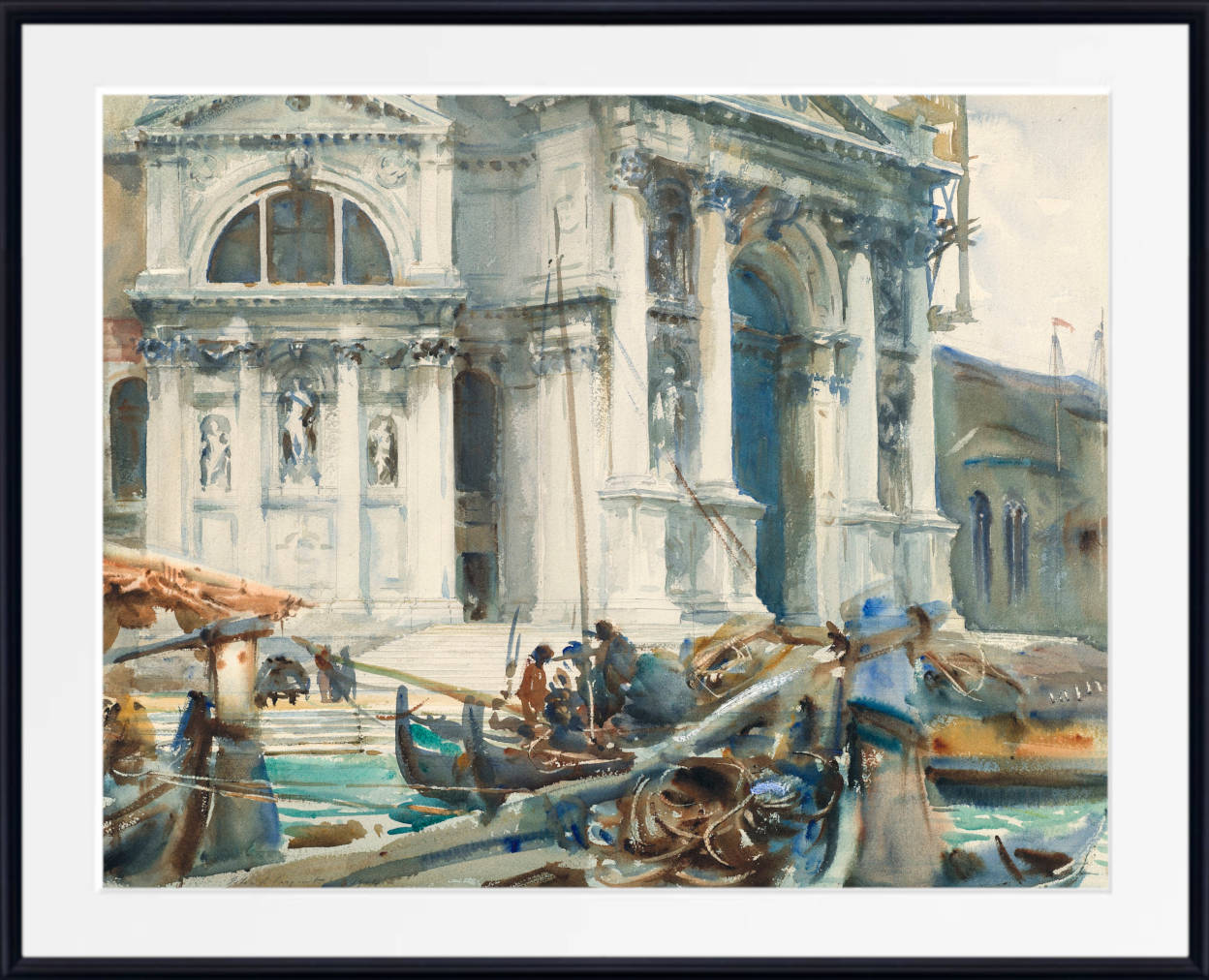 John Singer Sargent Fine Art Print, Santa Maria della Salute