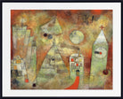 Paul Klee Fine Art Print,  Fateful hour at a quarter to twelve