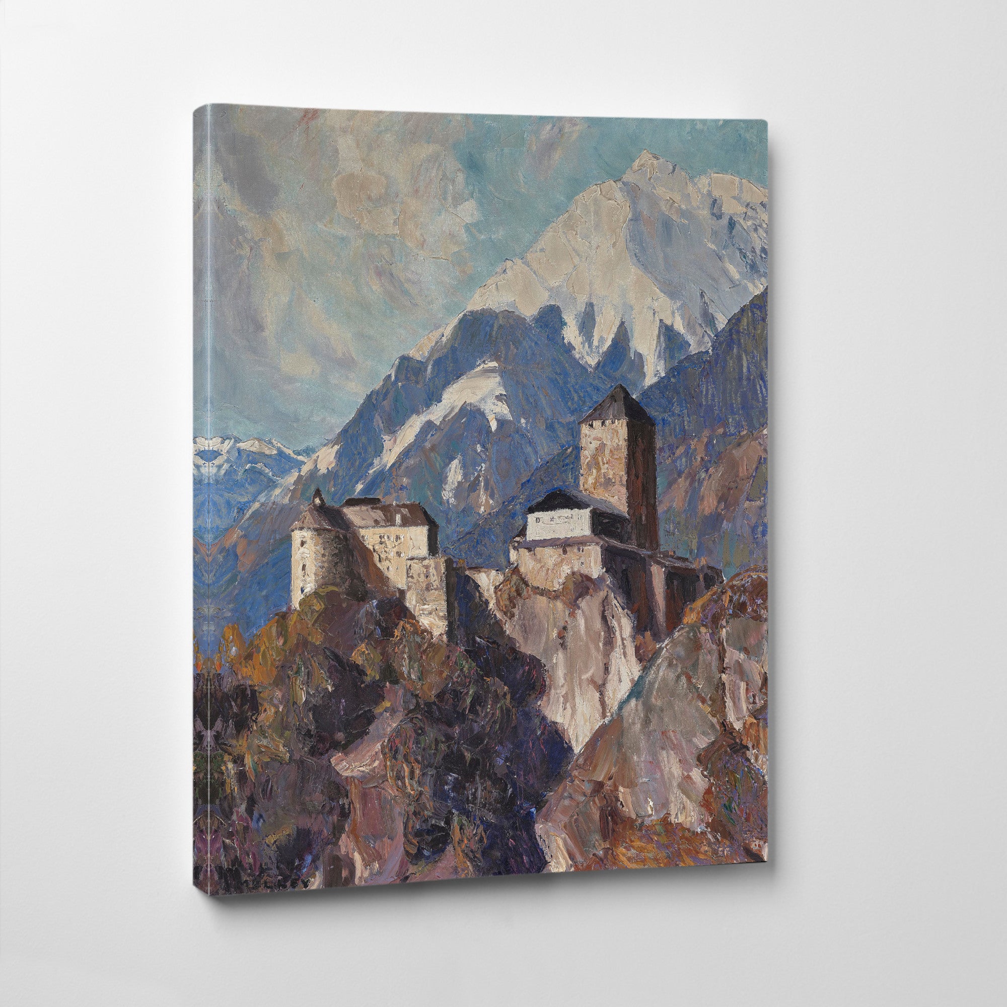 Tyrol Castle, Oskar Mulley Fine Art Print