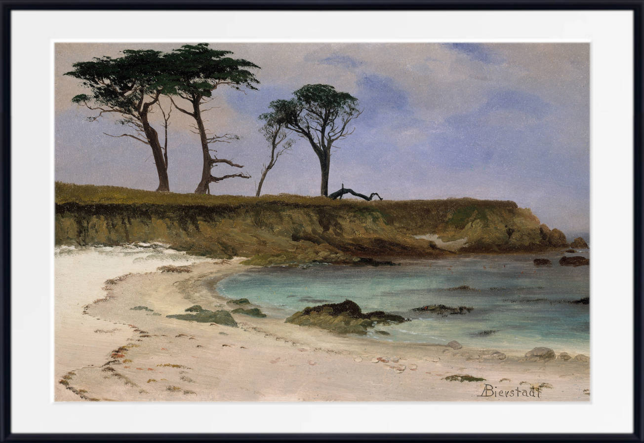 Albert Bierstadt Print : Sea Cove