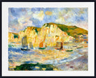 Renoir Print, Sea and Cliffs (ca. 1885)