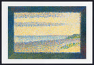 Georges Seurat Print, Seascape (Gravelines) (1890)