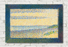 Georges Seurat Print, Seascape (Gravelines) (1890)