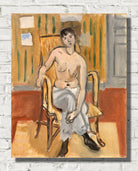 Henri Matisse Print, Seated Nude in a Tan Room (1918)