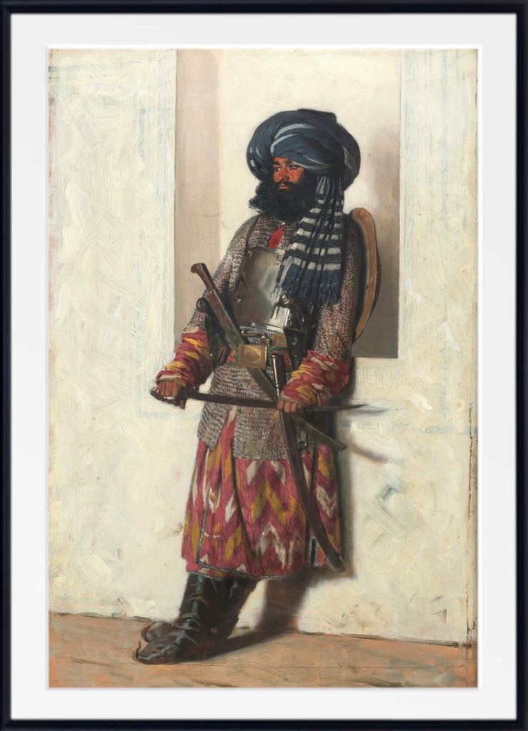 Security personel of Afghanistan  by Vasily Vereshchagin