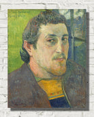 Paul Gauguin Print : Self-Portrait Dedicated to Carrière (1888)