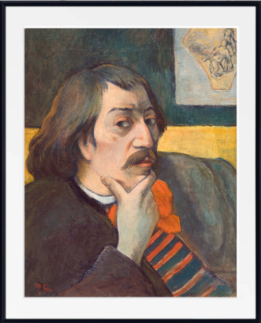 Paul Gauguin Print : Self Portrait (ca. 1893)